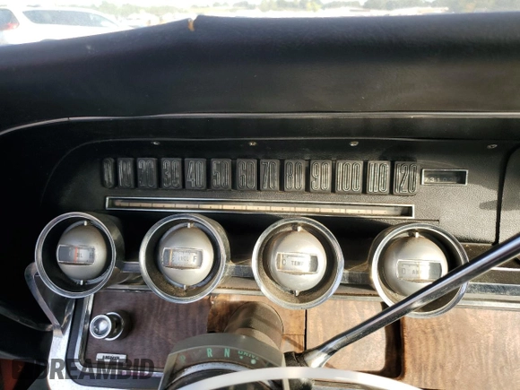 1966 Ford Thunderbird with VIN 6Y87Q106158, listed as a Copart auction lot 73589014 with 73,102 mi miles and Clean Title. Bid and sale history available at DreamBid. Image 9.