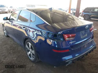 2019 Kia Optima LX with VIN 5XXGT4L39KG319255, listed as a IAAI auction lot 41978345 with 46,229 mi miles and . Bid and sale history available at carsss.com. Image 3.