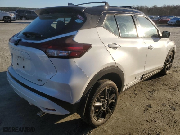 2022 Nissan Kicks SR with VIN 3N1CP5DV0NL479318, listed as a Copart auction lot 81452434 with 56,857 mi miles and Clean Title. Bid and sale history available at carsss.com. Image 3.