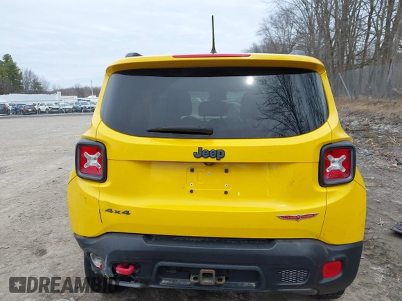 2016 Jeep Renegade Trailhawk with VIN ZACCJBCT2GPC79676, listed as a IAAI auction lot 41941450 with 107,519 mi miles and . Bid and sale history available at carsss.com. Image 15.