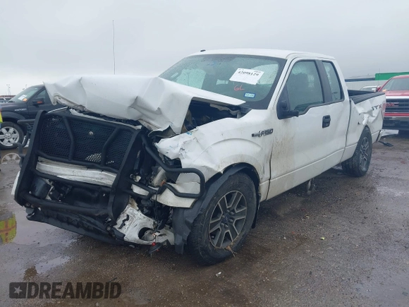 2009 Ford F-150 STX with VIN 1FTRX12W09FA43158, listed as a IAAI auction lot 42098129 with Not Provided miles and . Bid and sale history available at DreamBid. Image 2.
