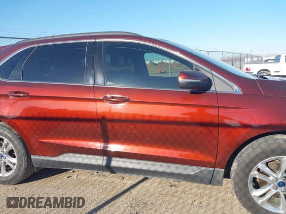2015 Ford Edge SEL with VIN 2FMTK3J89FBB47286, listed as a IAAI auction lot 41681237 with 147,982 mi miles. Bid and sale history available at carsss.com. Image 13.