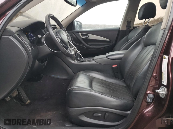 2017 Infiniti QX50 with VIN JN1BJ0RR2HM408076, listed as a Copart auction lot 45989565 with Not Provided miles and Salvage Title. Bid and sale history available at DreamBid. Image 7.