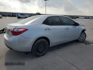 2016 Toyota Corolla L with VIN 5YFBURHE8GP453526, listed as a Copart auction lot 50583015 with 65,445 mi miles and Salvage Title. Bid and sale history available at DreamBid. Image 3.
