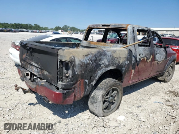 2014 Ram 1500 Express with VIN 3C6RR7KT2EG293407, listed as a Copart auction lot 62673154 with 0 mi miles and Salvage Title. Bid and sale history available at carsss.com. Image 3.