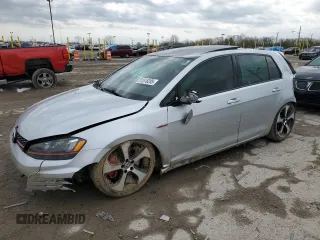 2017 Volkswagen GTI S z VIN 3VW447AU0HM033019, wystawiony jako Copart lot #51518285 z przebiegiem 93 427 mil mil oraz Szkoda całkowita • Salvage title. Historia ofert i sprzedaży dostępna na DreamBid. Obrazek 1.