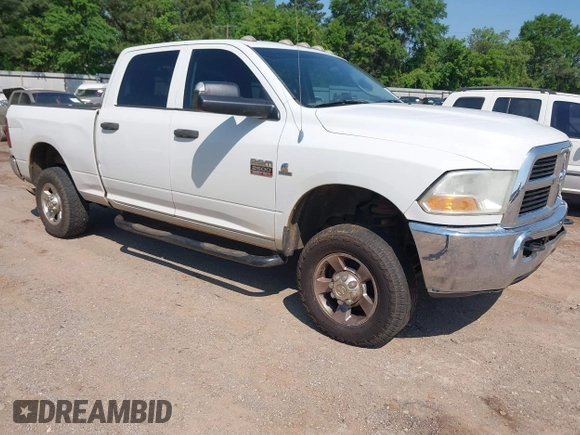2011 Ram 2500 Big Horn with VIN 3D7UT2CL1BG637932, listed as a IAAI auction lot 41954366 with 260,729 mi miles. Bid and sale history available at carsss.com. Image 1.