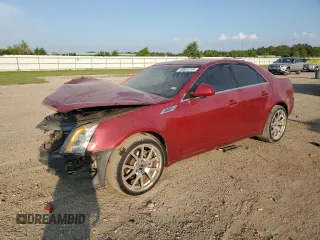 2008 Cadillac CTS RWD with VIN 1G6DM577780107289, listed as a Copart auction lot 68643144 with 126,753 mi miles and Salvage title. Bid and sale history available at DreamBid. Image 1.