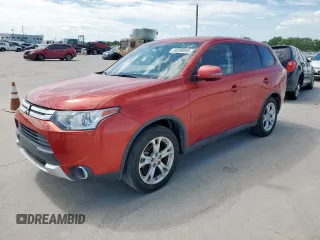 2015 Mitsubishi Outlander SE z VIN JA4AD3A33FZ007364, wystawiony jako Copart lot #66598895 z przebiegiem 87 750 mil mil oraz Czysty tytuł • Clean title. Historia ofert i sprzedaży dostępna na DreamBid. Obrazek 1.