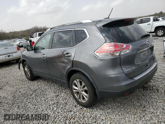 2016 Nissan Rogue SV with VIN JN8AT2MT4GW015737, listed as a Copart auction lot 49930235 with 106,858 mi miles and Salvage Title. Bid and sale history available at carsss.com. Image 2.