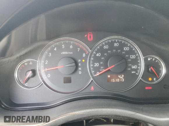 2008 Subaru Outback i with VIN 4S4BP61C887324327, listed as a Copart auction lot 60040455 with 151,013 mi miles and Clean title. Bid and sale history available at DreamBid. Image 9.