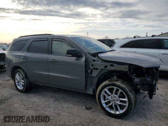 2023 Dodge Durango GT Plus with VIN 1C4RDJDG3PC655190, listed as a Copart auction lot 49783755 with 14,518 mi miles and Salvage title. Bid and sale history available at DreamBid. Image 4.