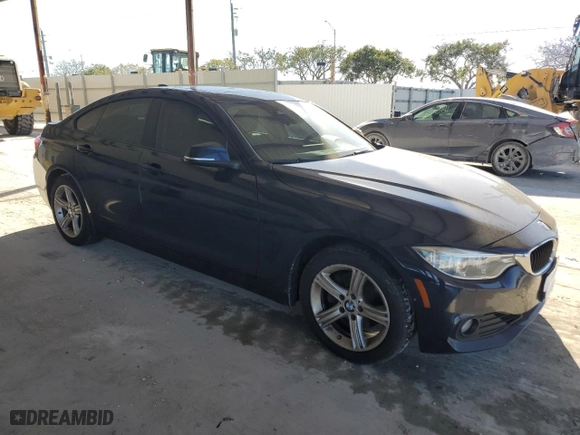 2015 BMW 4 Series 428i xDrive with VIN WBA4C9C54FD330243, listed as a Copart auction lot 48339095 with 85,753 mi miles and Salvage Title. Bid and sale history available at carsss.com. Image 4.