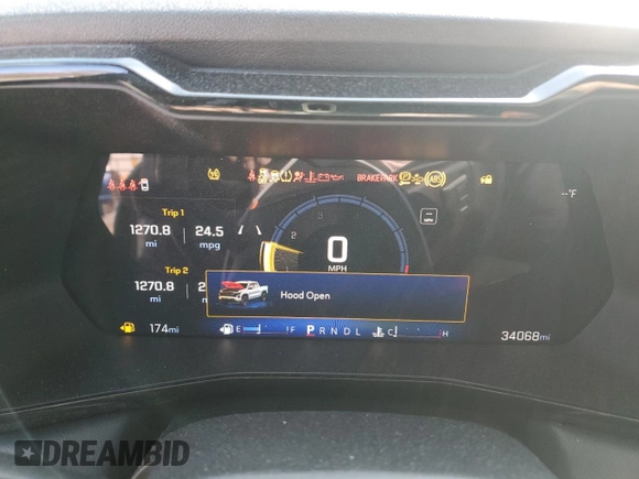 2024 Chevrolet Colorado 2WD LT z VIN 1GCPSCEK5R1108190, wystawiony jako Copart lot #45334365 z przebiegiem 34 068 mil mil oraz Szkoda całkowita • Salvage title. Historia ofert i sprzedaży dostępna na DreamBid. Obrazek 9.