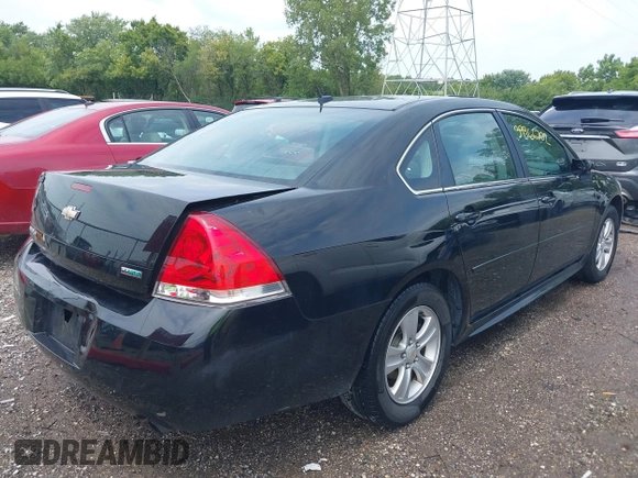 2012 Chevrolet Impala LS Fleet with VIN 2G1WF5E35C1211544, listed as a IAAI auction lot 39966702 with 129,675 mi miles and . Bid and sale history available at DreamBid. Image 4.