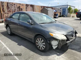 2013 Toyota Corolla L with VIN 5YFBU4EE9DP148698, listed as a Copart auction lot 53321195 with 181,945 mi miles and Clean Title. Bid and sale history available at carsss.com. Image 4.
