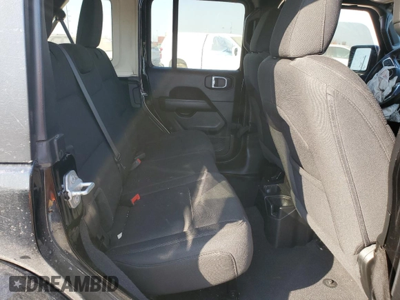 2021 Jeep Wrangler Unlimited Sahara with VIN 1C4HJXEN8MW668130, listed as a Copart auction lot 49049685 with Not provided miles and Salvage title. Bid and sale history available at DreamBid. Image 11.