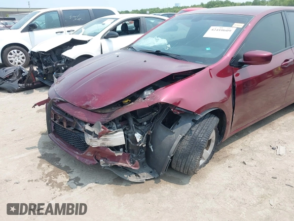 2015 Dodge Dart SXT with VIN 1C3CDFBB7FD300658, listed as a IAAI auction lot 42410609 with 101,987 mi miles and . Bid and sale history available at DreamBid. Image 6.