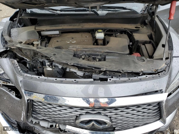 2016 Infiniti QX60 with VIN 5N1AL0MN8GC508481, listed as a Copart auction lot 50229915 with 93,666 mi miles and Salvage Title. Bid and sale history available at carsss.com. Image 12.