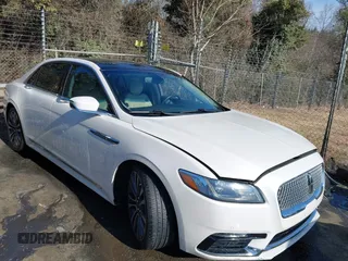2018 Lincoln Continental Select with VIN 1LN6L9SK1J5601485, listed as a IAAI auction lot 41185264 with 53,351 mi miles. Bid and sale history available at carsss.com. Image 1.