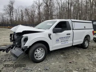 2023 Ford F-150 XL with VIN 1FTMF1CB6PKD86361, listed as a Copart auction lot 47599975 with 54,227 mi miles and Salvage Title. Bid and sale history available at carsss.com. Image 1.