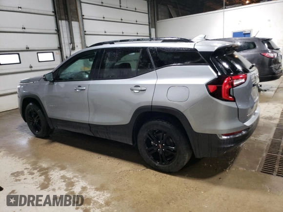 2023 GMC Terrain AT4 with VIN 3GKALYEG7PL257643, listed as a Copart auction lot 49889525 with Not provided miles and Salvage title. Bid and sale history available at DreamBid. Image 2.