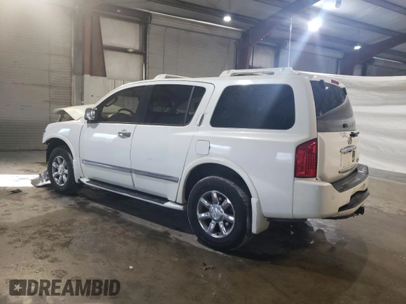 2007 Infiniti QX56 z VIN 5N3AA08C17N802122, wystawiony jako Copart lot #47050745 z przebiegiem 217 010 mil mil oraz Szkoda całkowita • Salvage title. Historia ofert i sprzedaży dostępna na DreamBid. Obrazek 2.
