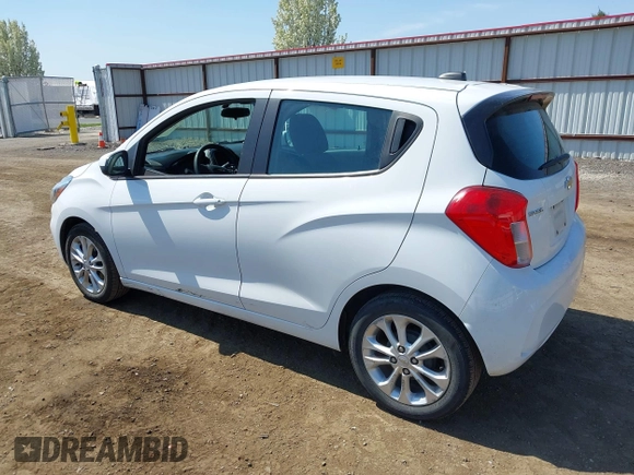 2022 Chevrolet Spark 1LT with VIN KL8CD6SA4NC012919, listed as a IAAI auction lot 42111288 with 53,587 mi miles. Bid and sale history available at carsss.com. Image 3.