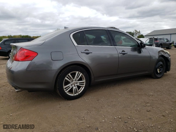 2012 Infiniti G25 Sedan x with VIN JN1DV6AR3CM731606, listed as a Copart auction lot 75114474 with 140,264 mi miles and Salvage Title. Bid and sale history available at carsss.com. Image 3.