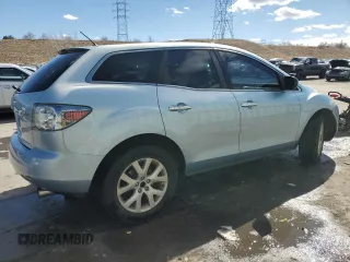 2007 Mazda CX-7 Sport with VIN JM3ER293070138174, listed as a Copart auction lot 46674635 with 191,095 mi miles and Salvage Title. Bid and sale history available at DreamBid. Image 3.