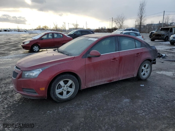 2011 Chevrolet Cruze LT w/2LT with VIN 1G1PG5S9XB7170016, listed as a Copart auction lot 84601934 with 29,016 mi miles and Non Repairable. Bid and sale history available at carsss.com. Image 1.