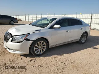 2016 Buick LaCrosse Leather with VIN 1G4GB5G3XGF124169, listed as a Copart auction lot 53050085 with 55,378 mi miles and Salvage title. Bid and sale history available at DreamBid. Image 1.