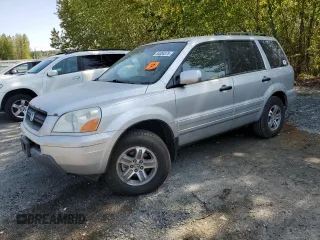 2005 Honda Pilot EX-L with VIN 2HKYF18565H549185, listed as a Copart auction lot 54356375 with 0 mi miles and Salvage Title. Bid and sale history available at carsss.com. Image 1.