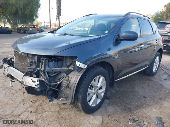 2014 Nissan Murano SV with VIN JN8AZ1MU0EW422369, listed as a IAAI auction lot 41712732 with 197,515 mi miles. Bid and sale history available at carsss.com. Image 18.