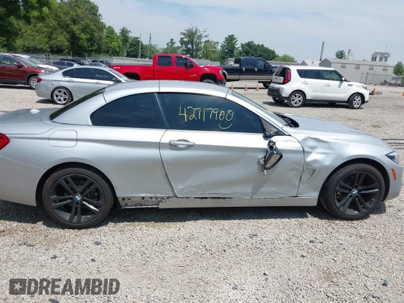2018 BMW 4 Series 430i xDrive with VIN WBA4Z3C54JEC47932, listed as a IAAI auction lot 42717900 with 53,591 mi miles and . Bid and sale history available at DreamBid. Image 14.