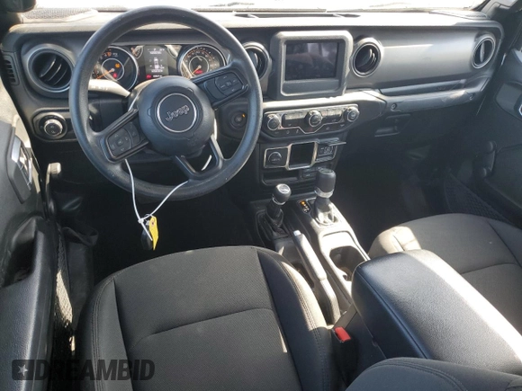 2023 Jeep Gladiator Sport z VIN 1C6HJTAG3PL530833, wystawiony jako Copart lot #56236565 z przebiegiem 15 967 mil mil oraz Szkoda całkowita • Salvage title. Historia ofert i sprzedaży dostępna na DreamBid. Obrazek 8.