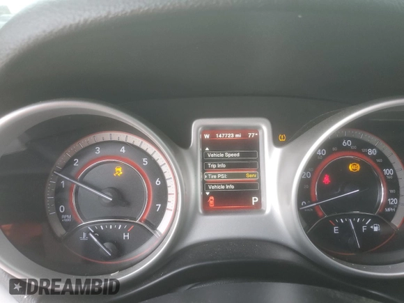 2018 Dodge Journey GT with VIN 3C4PDCEG1JT426200, listed as a Copart auction lot 51801645 with 147,723 mi miles and Salvage Title. Bid and sale history available at DreamBid. Image 9.