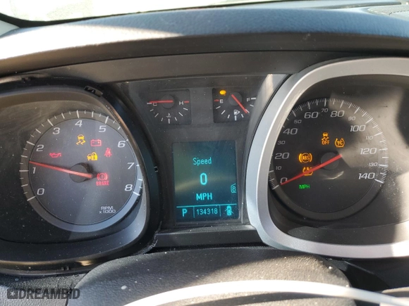 2011 Chevrolet Equinox LT w/1LT with VIN 2CNFLDE51B6291627, listed as a Copart auction lot 43268005 with 134,318 mi miles and Salvage Title. Bid and sale history available at carsss.com. Image 9.