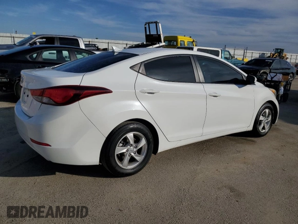 2014 Hyundai Elantra SE with VIN 5NPDH4AEXEH463978, listed as a Copart auction lot 46043825 with 155,526 mi miles and Clean Title. Bid and sale history available at DreamBid. Image 3.