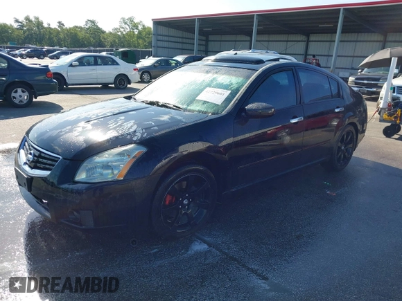 2007 Nissan Maxima SE with VIN 1N4BA41E67C831976, listed as a IAAI auction lot 42729601 with 200,002 mi miles and . Bid and sale history available at DreamBid. Image 2.