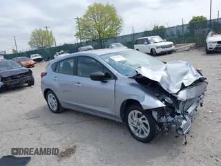 2025 Subaru Impreza z VIN JF1GUABC7S8235845, wystawiony jako IAAI lot #42071035 z przebiegiem Nie podano mil oraz . Historia ofert i sprzedaży dostępna na DreamBid. Obrazek 1.