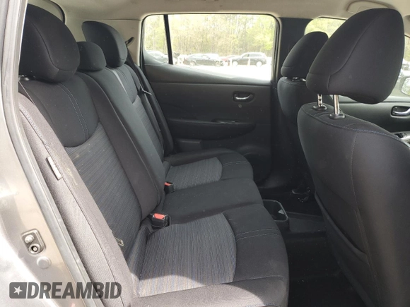 2022 Nissan LEAF S with VIN 1N4AZ1BV2NC558484, listed as a Copart auction lot 50522405 with 35,355 mi miles and Non Repairable. Bid and sale history available at DreamBid. Image 10.