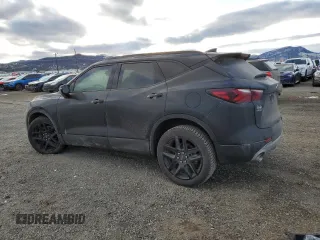 2020 Chevrolet Blazer LT with VIN 3GNKBJRS7LS695269, listed as a Copart auction lot 87037324 with 69,433 mi miles and Salvage title. Bid and sale history available at DreamBid. Image 2.
