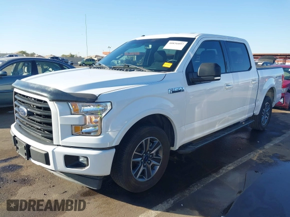 2017 Ford F-150 XL with VIN 1FTEW1CF6HKC96054, listed as a IAAI auction lot 40856897 with 106,387 mi miles. Bid and sale history available at carsss.com. Image 18.