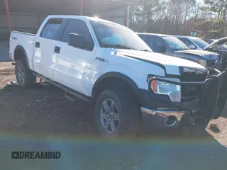 2014 Ford F-150 XL with VIN 1FTFW1EF7EKD12405, listed as a IAAI auction lot 41394834 with 178,319 mi miles. Bid and sale history available at carsss.com. Image 1.
