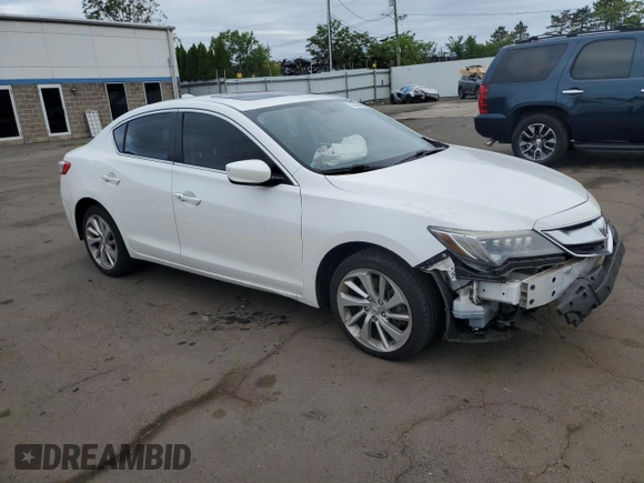 2016 Acura ILX Premium with VIN 19UDE2F77GA025762, listed as a Copart auction lot 62636165 with 65,835 mi miles and Salvage title. Bid and sale history available at DreamBid. Image 4.