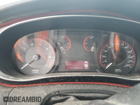 2015 Dodge Dart SXT with VIN 1C3CDFBB8FD369214, listed as a Copart auction lot 54238595 with 168,236 mi miles and Non repairable. Bid and sale history available at DreamBid. Image 9.