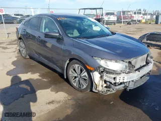 2016 Honda Civic Sedan EX-T with VIN 19XFC1F37GE220701, listed as a IAAI auction lot 42008104 with 191,909 mi miles. Bid and sale history available at carsss.com. Image 1.