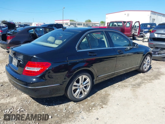 2014 Mercedes-Benz C 250 Sport with VIN WDDGF4HB3ER305107, listed as a IAAI auction lot 41832385 with 199,649 mi miles and . Bid and sale history available at carsss.com. Image 4.