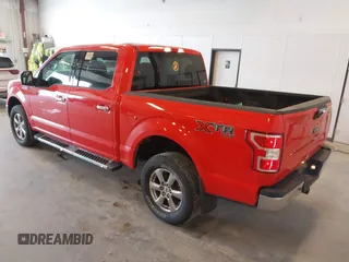2018 Ford F-150 XL with VIN 1FTEW1E55JFA81946, listed as a IAAI auction lot 42128253 with 129,975 mi miles. Bid and sale history available at carsss.com. Image 3.